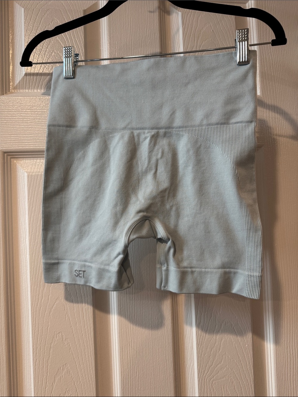 SET Active seamless ribbed biker shorts